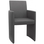 Poltrona da interno TESR Struttura in acciaio Rivestimento in ecopelle Modello 836-C4041