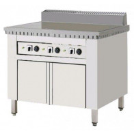 Cuocipiada Elettrico PL Modello CPE6 Su vano con ante piana in ferro Capacità 6 piadine Piana ferro 