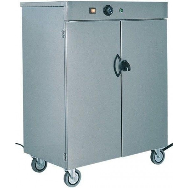 Mobiletto Scaldapiatti Acciaio Inox For Portata 60 Piatti Potenza 800 W Modello MS1860