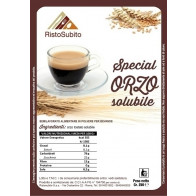 Preparato in polvere per macchine automatiche SPECIAL ORZO Buste da gr 250 in cartoni da 20 buste Modello 615