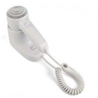 Asciugacapelli\Phon supporto da parete 1200W, 2 velocità  Regolatore di potenza e flusso dell'aria Modello HD21