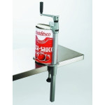 Apriscatole in acciaio cementato Dotato di coltello in acciaio inox ed alzacoperchi magnetico Altezza max barattolo Cm 40 Modello APS100