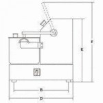 CUTTER DA BANCO Modello C15 2V DA BANCO