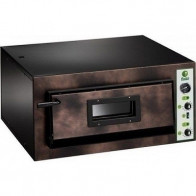 FORNO ELETTRICO PER PIZZA Modello FME4 porte con vetro di ispezione in pirex Pannello comandi MANUALE