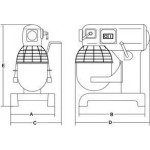 Impastatrice Planetaria Modello PLUTONE10