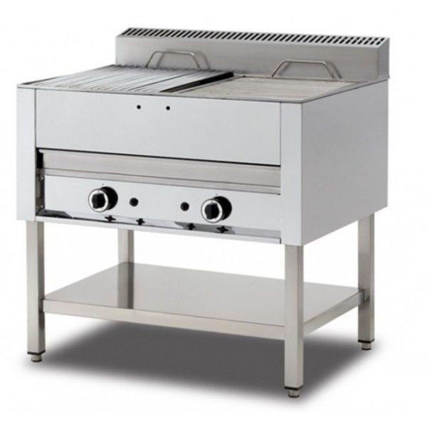 Griglia\Bistecchiera a gas PL Modello C.B.12 Dimensioni Griglia: 131x56cm