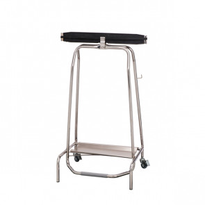 Portasacco mobile acciaio inox a chiusura ermetica MDL Vassoio inferiore per reggere sacchi da 110 lt Modello CONTICLAP