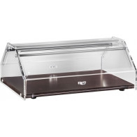 Espositore/Vetrina da banco neutra porta Brioches Modello VL4748W Ante apribili su 2 lati