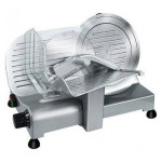 Affettatrice elettrica a gravità ergonomica semiprofessionale Modello serie Lusso 25GL Affilatoio amovibile