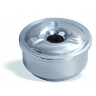 Posacenere inox ad acqua Dimensioni ø mm. 110x55h Modello 428-000