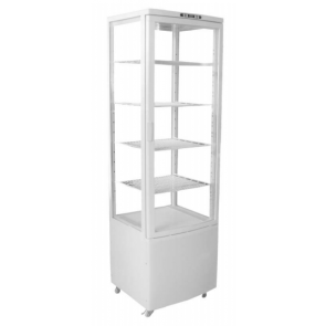 Armadio Refrigerato ventilato\espositore bibite Modello VRN235 BIANCA Porta a vetro