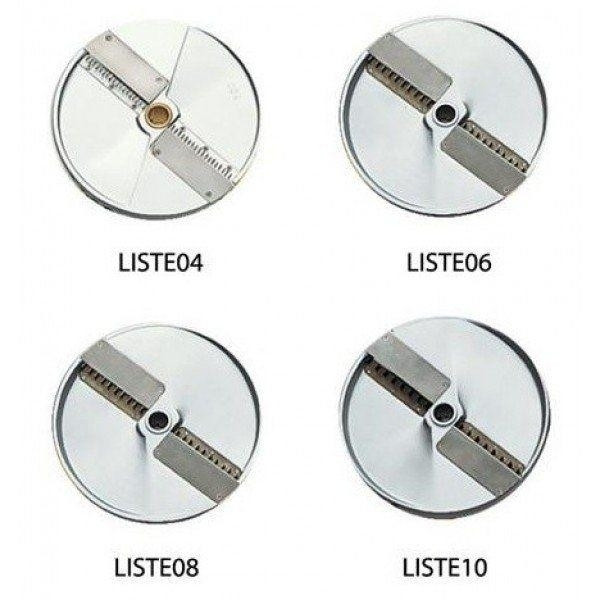 Dischi per listelli Adatti per tagli a Julienneper per Tagliaverdura Modello TITANIUM