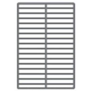 Griglia in acciaio inox AISI 304 Modello GR6040AI