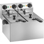 Friggitrice Elettrica Da banco doppia Modello FE88S Potenza: 3600 + 3600 W