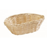 Cestino per pane ovale in Rattan Dimensioni mm. L 180 x P 130 x 60 h Modello 2851