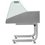 Banco alimentare pesce Zoin Modello VR RP150PSSGR Vetro curvo Refrigerazione Statica gruppo incorporato