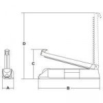 Sigillatrice Modello S400/2T con taglierina Lunghezza sigillatura mm 200 ÷ 400 Spessore sigillatura mm 0,5