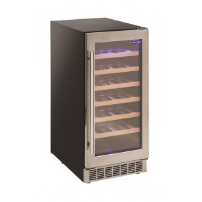 Vetrina refrigerata per vino Modello CW40 Da incasso bottiglie da 0,75 Lt