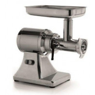 Tritacarne elettrico Modello TSK22 Bocca: Ø 82 mm Produzione oraria: 300 kg Gruppo macinazione: Acciaio Inox