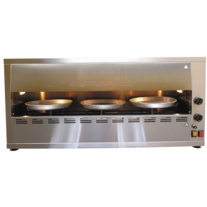 Forno Pizza a Gas ENG n. 3 piatti diametro 300 mm n. 3 motori per supporti piatti Modello PRG3G