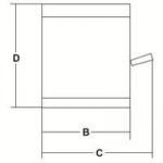 Salamandra Modello TOSTONE 3 zone riscaldanti Potenza watt 3600