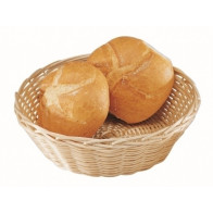 Cestino per pane rotondo in Rattan Dimensioni ø mm. 200 x 70 h Modello 2855
