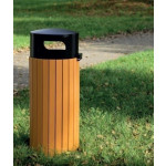 Gettacarte da esterno MDL Struttura in acciaio trafilato a freddo e trattato con cataforesi Copertura laterale in polistirene resistente ai raggi UV Modello 110501