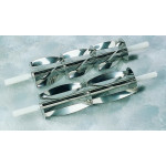 Rulli taglia croissants in acciaio inox Impugnatura PE Modello 528-0