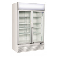 Vetrina refrigerata per bibite Modello DC1000H due porte a battente