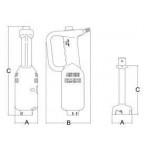 Frullatore Immersione mixer Modello Storm Capacità di lavoro Lt 15