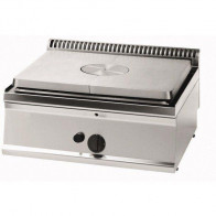 Cucina a gas tutta piastra da banco TX Modello PPC70G7 Potenza 9 kW