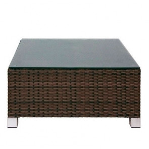 Tavolino esterno TESR Struttura in alluminio, rivestimento in filo di polietilene Modello 575-CS0109T