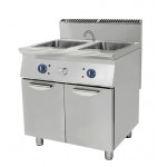 Cuocipasta a gas Csa 2 vasche su vano armadiato Modello 7CP2G