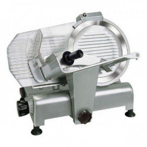 Affettatrice elettrica a gravità ergonomica semiprofessionale Modello serie Lusso 300A-L Affilatoio Amovibile