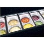 Vasche pozzetti da incasso per gelato/granite con riserva ETM Modello PANORAMA6RIS-1T Semilavorata da pannellare Ventilata N.6 Pozzetti