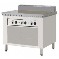 Cuocipiada Elettrico PL Modello CPE6 Su vano a giorno Piana al Cromo Su vano inox a giorno Capacità 6 piadine Piana al cromo 