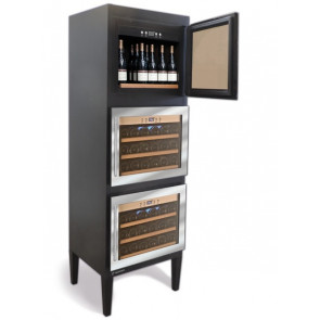 Vetrina Refrigerata per Vino Modello VINITY3V Tre Temperature Refrigerazione Statica