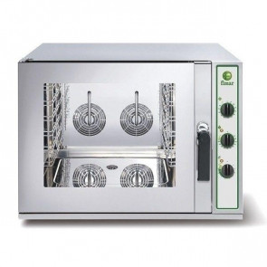 Forno misto convezione/vapore diretto Modello TOP4M Ventilatore contrifugo con autoreverse Capacit&agrave; camera cottura 4x600x400 GN1/1