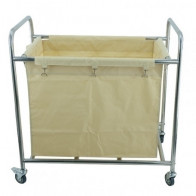 Carrello Portabiancheria Modello H1 - 4 ruote girevoli (2 con freno)