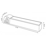 Espositore vetrina refrigerata da tavolo TCN Capacità vaschette GN vari formati Potenza kW 0,07 Modello PICO