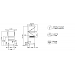 Lavastoviglie lavapiatti cappotta a sollevamento elettronica Compack in acciaio inox Diam.max piatto cm 41,5 Cesto quadrato 50X50 Modello X110E