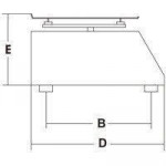 Bilancia Modello 5/1 INOX Portata 5 Kg  divisione 1 g