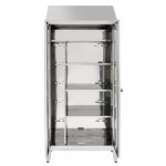 Armadio Portascope in acciaio inox 430 IXP n.2 ante a battente profondità anta cm 50 Modello S5069602430