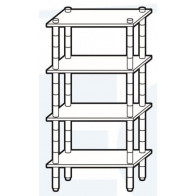 Scaffale Inox Modello SCKL16520