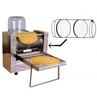 Crepiera Elettrica Automatica SG N. 2 Piani di cottura in ghisa Ø cm 19 Produzione da N. 300 crepes/h Modello DI 2x19