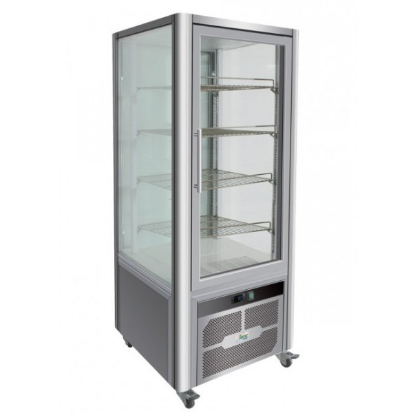 Vestrina espositiva Modello G-VGP400R 4 lati in vetro refrigerazione ventilata