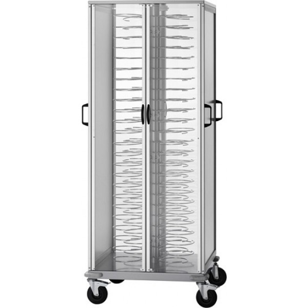 Carrello portapiatti armadiato Modello CA1439AG Per portata 92 piatti per piatti 25/31