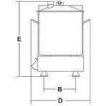 CUTTER Modello C4 Coltelli a lame curve in acciaio temprato
