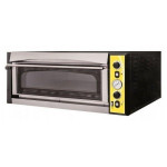 Forno pizza Elettrico meccanico PF 1 camera di cottura Porta a vetro N. Pizze 4 (Ø cm 35) Modello ENDOR 4 GLASS