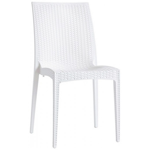 Sedia impilabile da esterno TESR Struttura in polipropilene Modello 818-U12